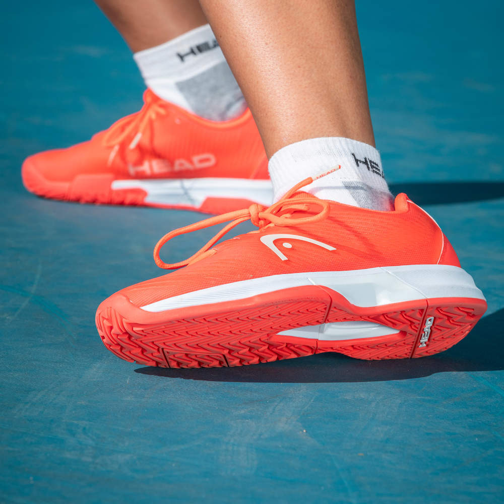 Женские Кроссовки теннисные Head Revolt Pro 4.0 Women - coral/white