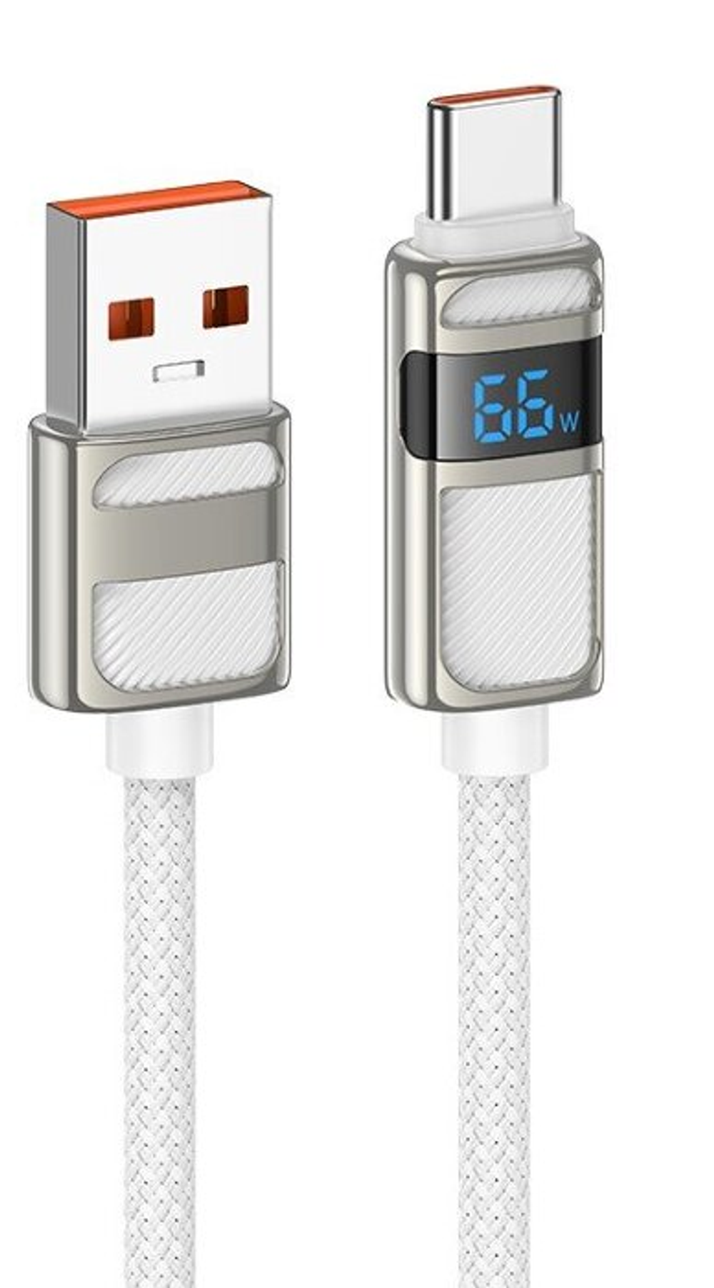 Кабель HOCO U137 5A Line charging data cable with display Type-C