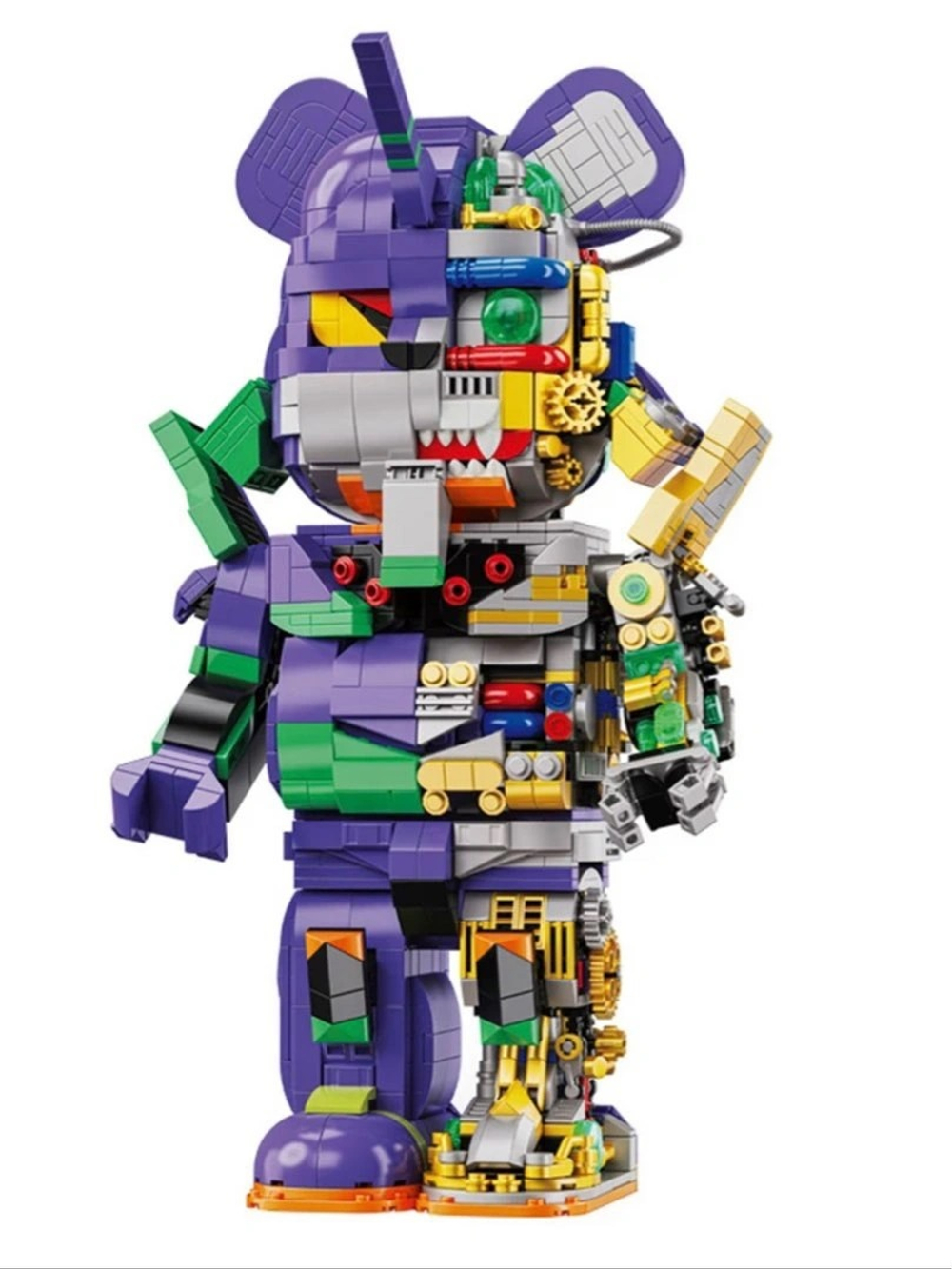 Конструктор Wangao 188008. EVA Bear Robot Building Block, 1000 деталей