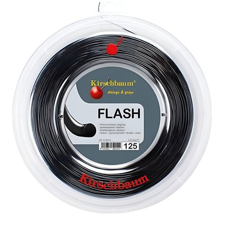 Струны для тенниса KIRSCHBAUM FLASH BLACK Бобины 200 м