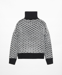 Oysho Свитер из трикотажа с застежкой-молнией, черный