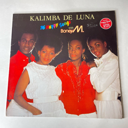 Винтажная виниловая пластинка LP Boney M Бони М, Kalimba De Luna, 16 Happy Songs With Boney M (Германия 1984)