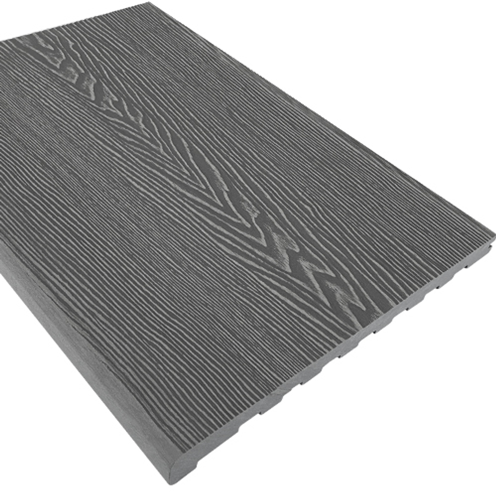 Ступень EasyDecking Wood-Х 348х22х3010 Серый 3D