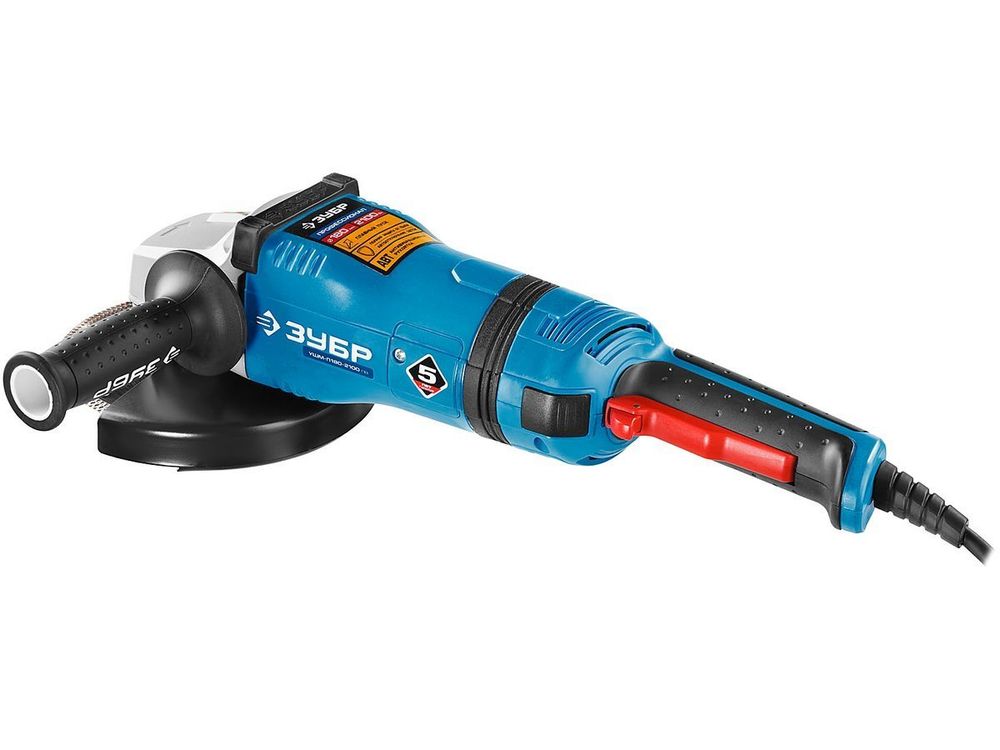 УШМ ЗУБР -П180-2100 ПВ, плавный пуск, 180мм, 2100Вт