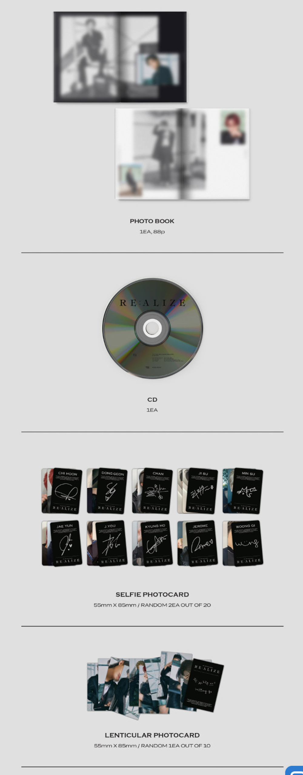 Альбом TO1 RE: ALIZE