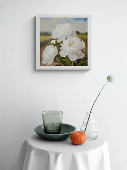 Картина на стену интерьерная на холсте 34*34 см