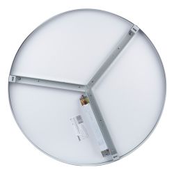 ULO-K40A 60W-4000К-R60 IP40 LIGHT GREY Светильник светодиодный накладной. Белый свет 4000K. Диаметр 600мм. Корпус светло-серый. ТМ Uniel