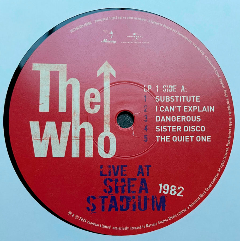 The Who / Live At Shea Stadium 1982 (3LP)