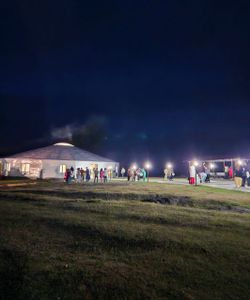 Праздник не только днем, но и ночью