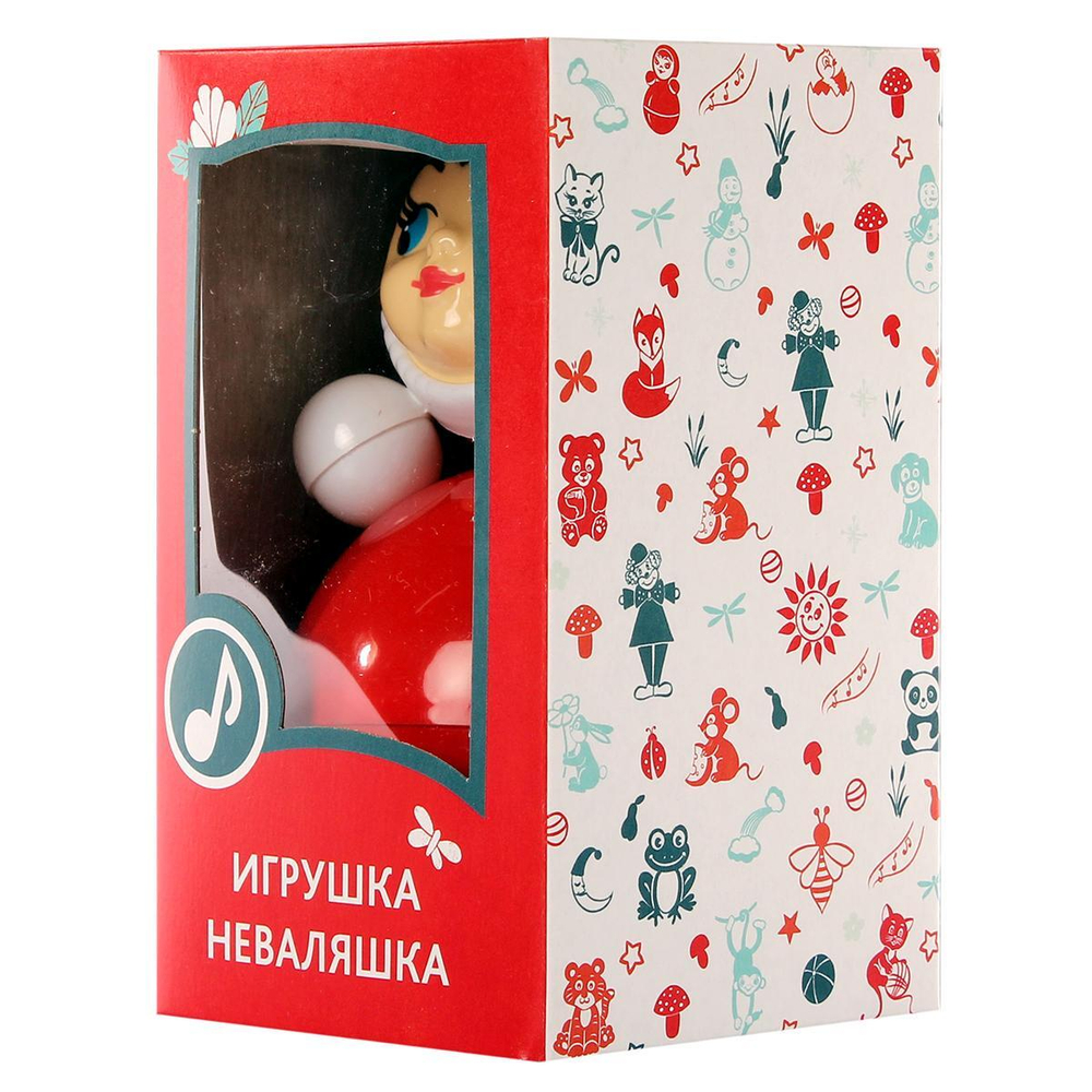 Муз. игрушка Неваляшка (в худ. упакет) 6С-001 15см
