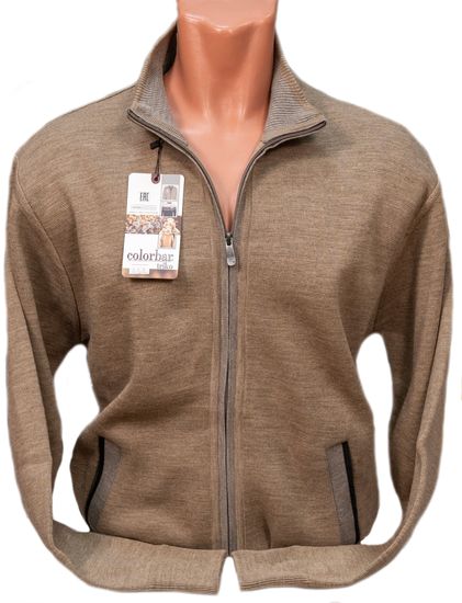 p-p 54-60. Жакет шерстяной "COLORBAR" Турция. Разъемный замок. BATAL