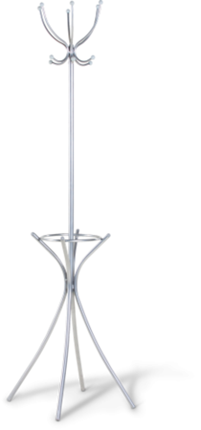 Вешалка напольная Амбрелла (эмаль белый муар)