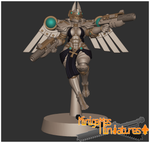 Аниме миниатюры под стиль вархаммер anime figurine 32-56-75мм