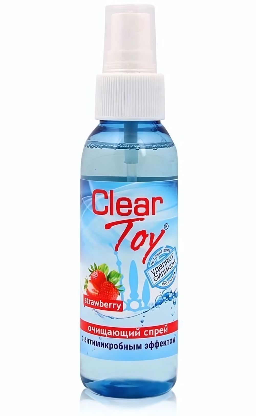 Очищающий спрей для игрушек Clear Toy Strawberry - 100 мл.