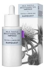 RAWQUEST Сыворотка для лица с экстрактом расторопши-Milk thistle Brightening SPA Ampoule, 20мл