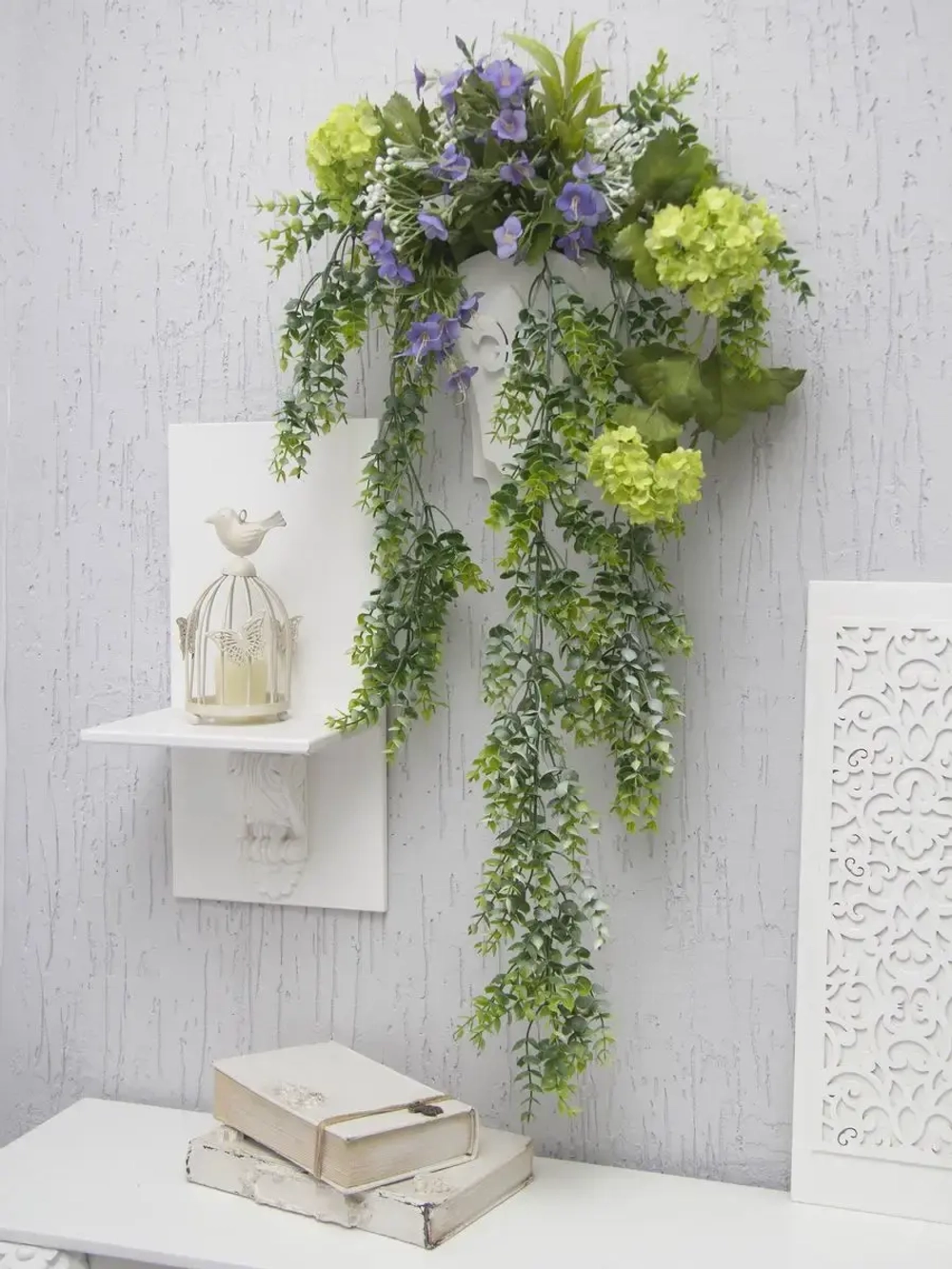 Искусственные цветы для декора в кашпо