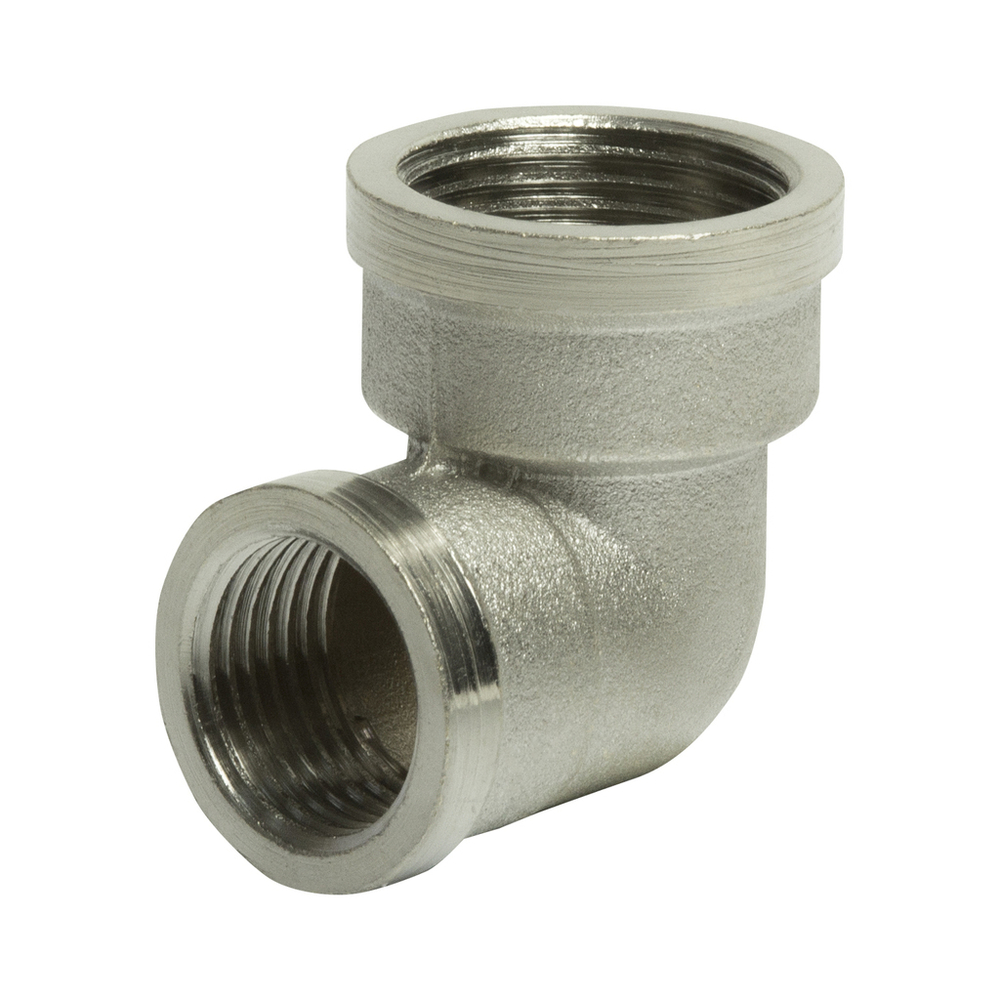 Уголок 3/4'' - 1/2'' вн/вн никель