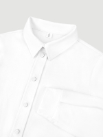 ПРЕДЗАКАЗ Рубашка с отложным воротником Mjölk Белый