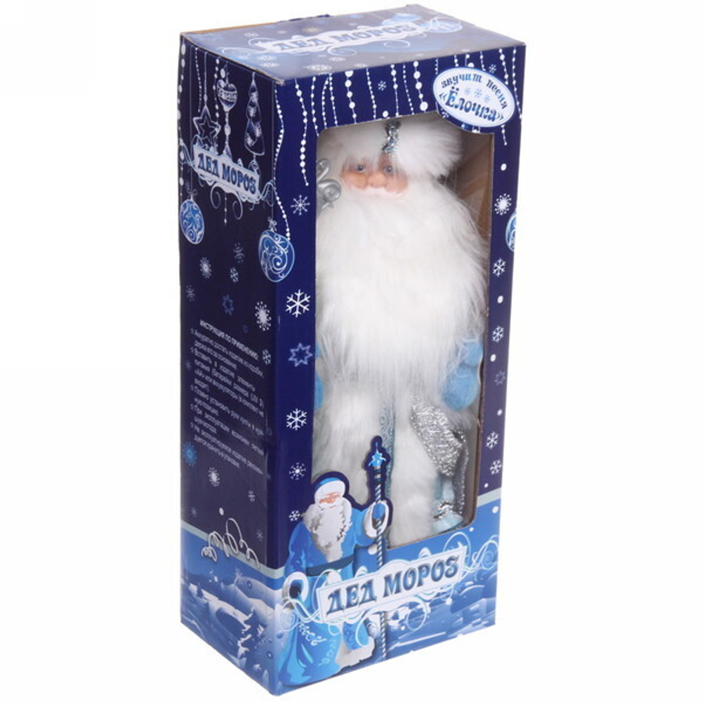 Дед Мороз музыкальный 40 см (21A06-16)
