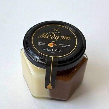 Мёд-суфле "Царский бархат", с кэробом, 180 гр