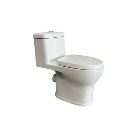 Унитаз монолитный SANITECO SOLO 670x360x680 белый