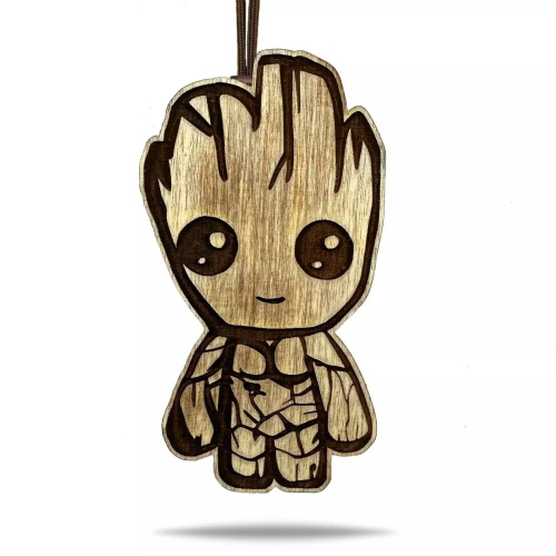 AROMA-BAR Ароматная подвеска «Грут» в коричнево-белом цвете