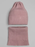 Шапка и снуд для девочки на осень