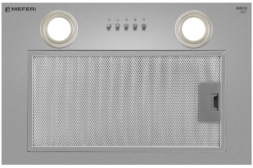 Полновстраиваемая вытяжка Meferi INBOX45IX LIGHT фото 5