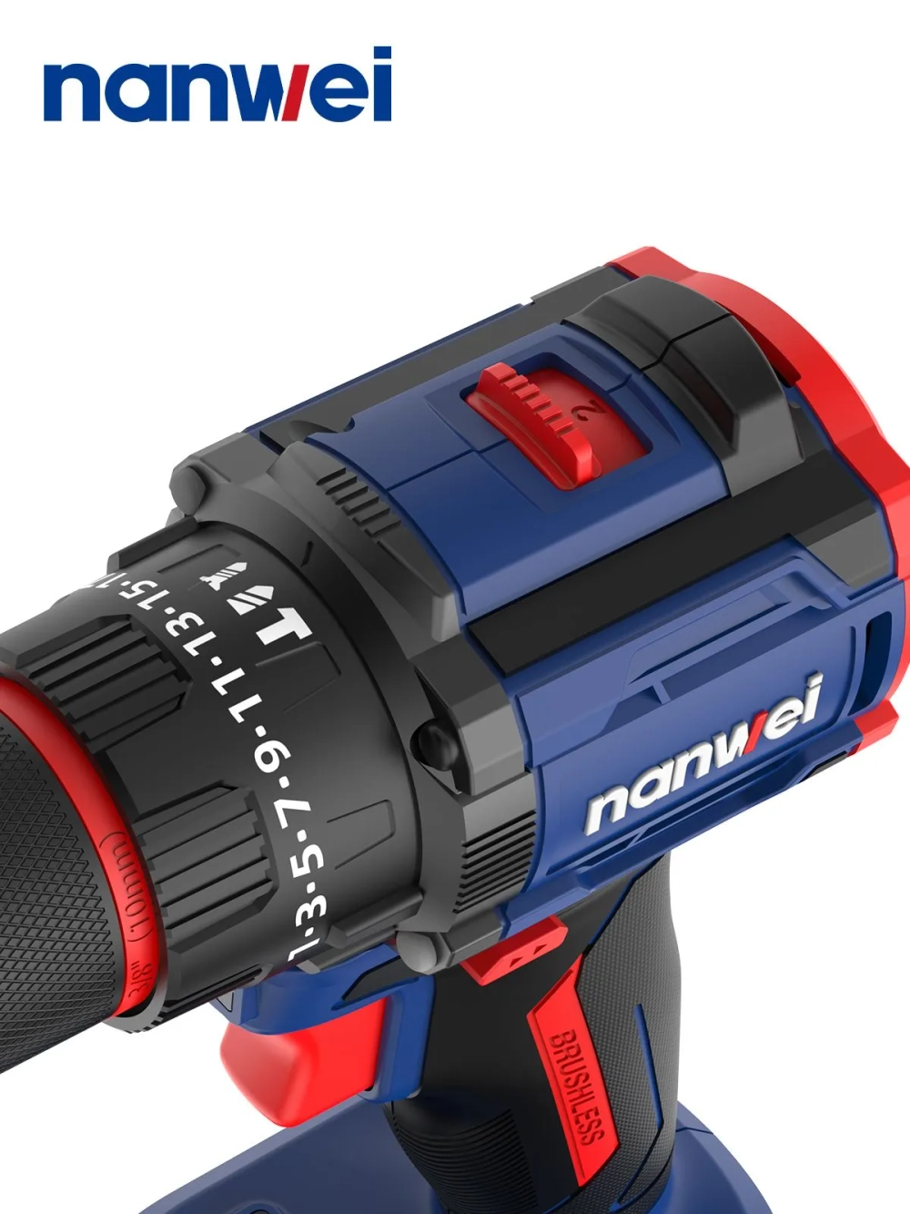 Аккумуляторный шуруповерт Nanwei NW-D8213C-4, 50 Нм, 20 В