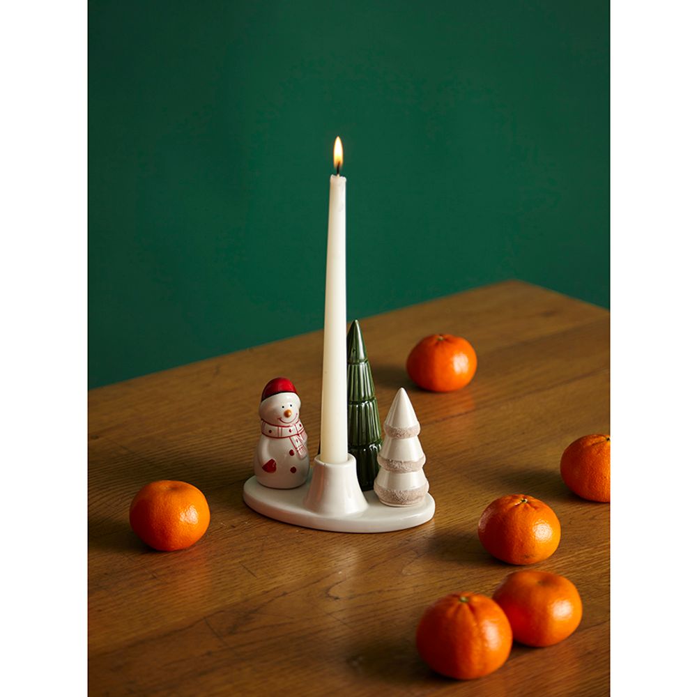 Подсвечник новогодний Enchanted forest из коллекции New Year Essential, 14 см