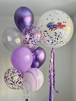 Воздушные гелиевые шарики Февромарт с доставкой по Хабаровску №4811