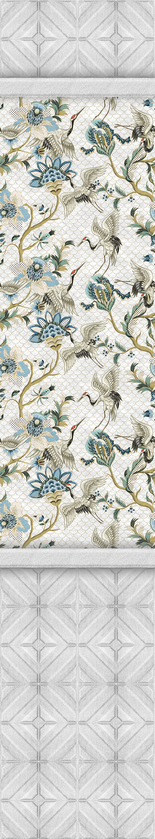 Ламинированная панель ПВХ Каравелла Жемчуг 2700х250мм