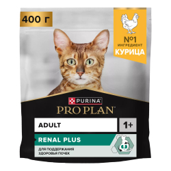 Сухой корм PURINA Pro Plan Adult для взрослых кошек, с курицей и рисом