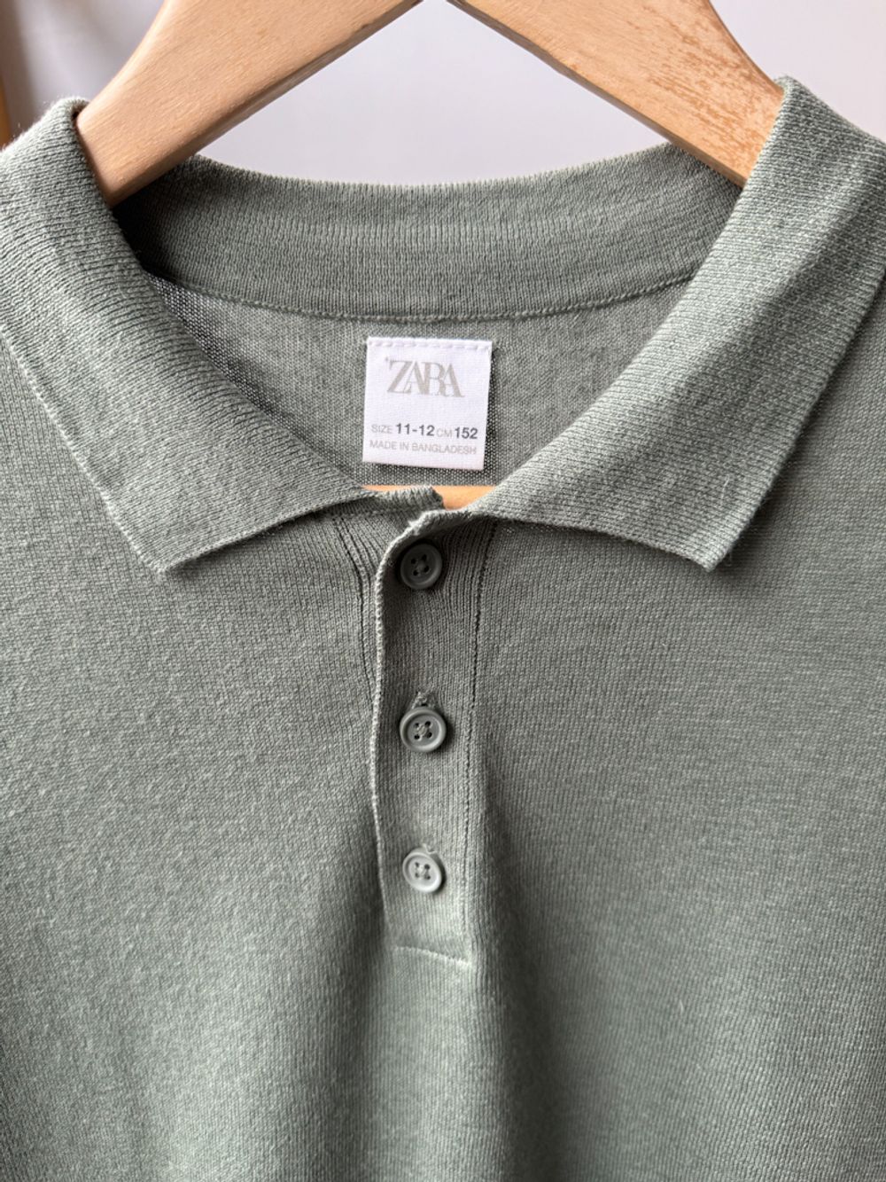 Хлопковое поло Zara, 152