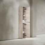 Шкаф-пенал напольный Sancos Libra Floor, дуб галифакс натуральный 350х300х1870 мм