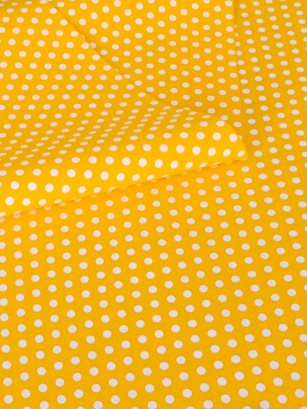 Ткань бязь плательная, рис. " Горох 6 мм", ширина 150 см, арт. 034