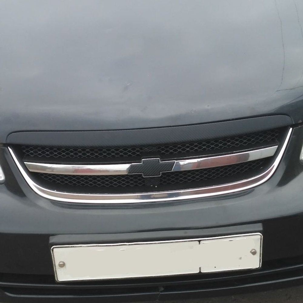 Молдинг (сабля) капота Лачетти хром