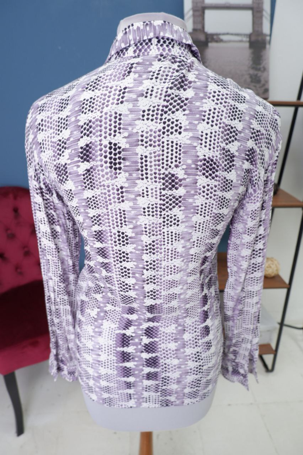 Блузка Incity с принтом 42 размер