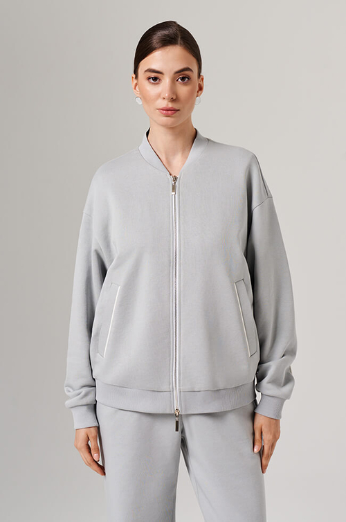 1899 Толстовка женская (серый)