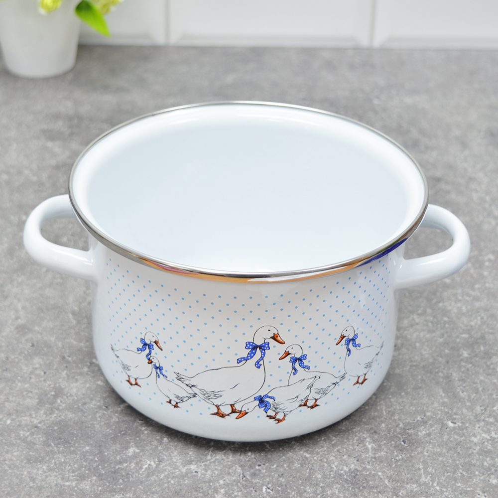 Набор кастрюль "Гуси" №19