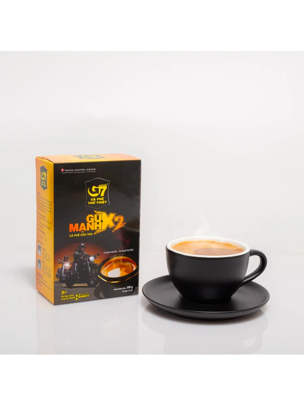 Кофе растворимый Strong x2 3в1 G7 (12 пакетиков) 300 г