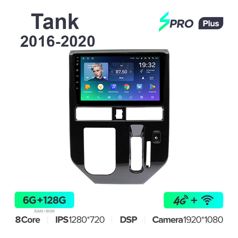 Teyes SPRO Plus 10,2"для Toyota Tank 2016-2020 (прав)