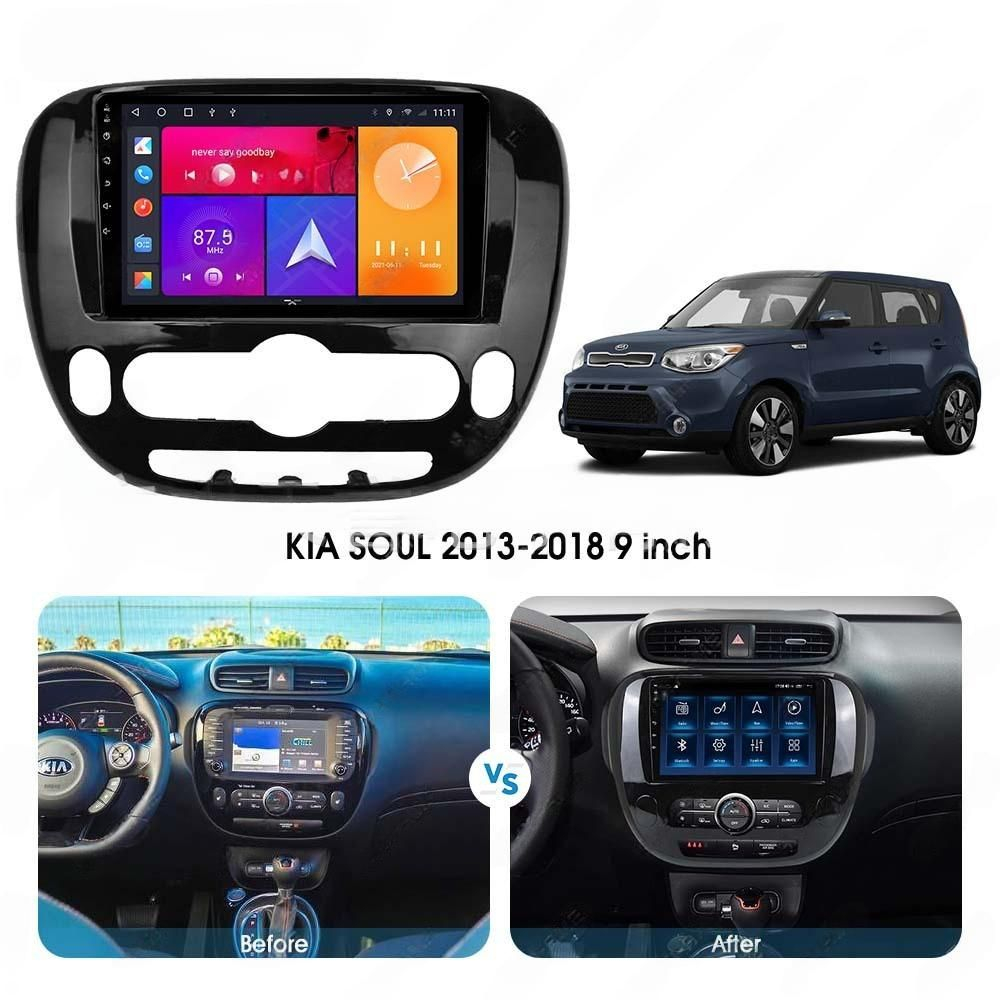 установочный комплект KIA SOUL II 2014+, рамка + проводка KB-SF-9740-A
