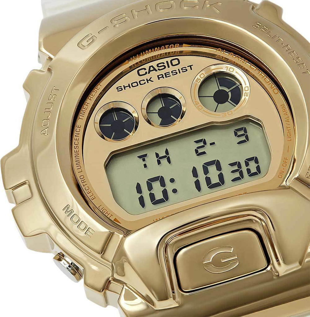Японские наручные часы Casio G-SHOCK GM-6900SG-9ER с хронографом