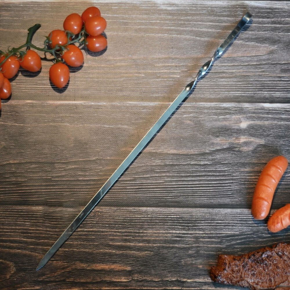 Шампур плоский 500*10*2,0мм нерж