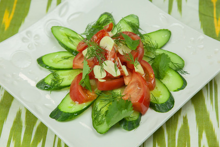 Салат "Поджанзе" из свежих овощей