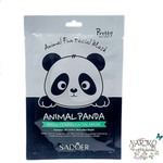 Маска для лица с рисунком панды осветляющая SADOER Animal Panda Brightening Facial Mask, 25 гр.