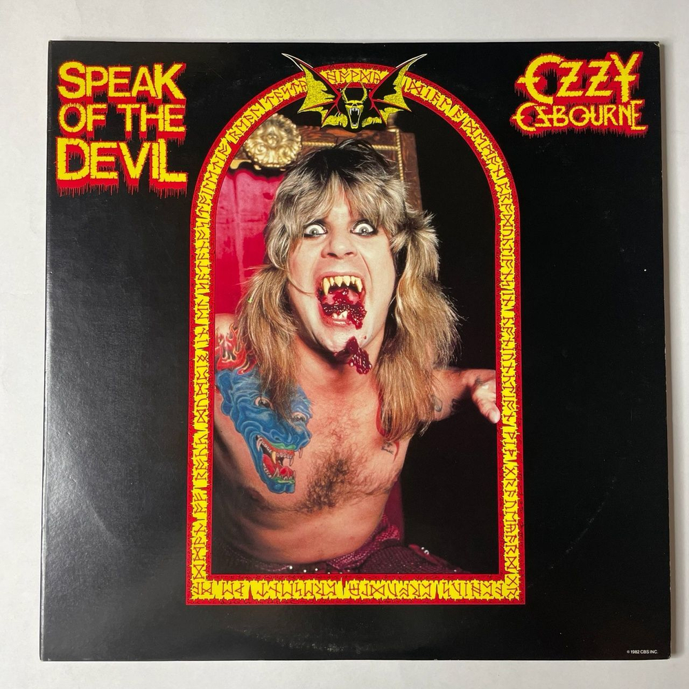 Винтажная виниловая пластинка LP Ozzy Osbourne Speak Of The Devil (Japan 1982) (No Obi) War Pigs