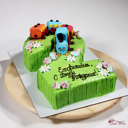 "2 годика" (декор)