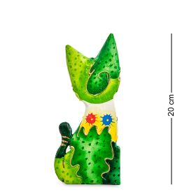 Decor and Gift 99-226-01 Статуэтка «Кошка» 20 см (албезия, о.Бали)
